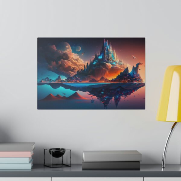 Floating Futuristic City on a Rock - Image 8