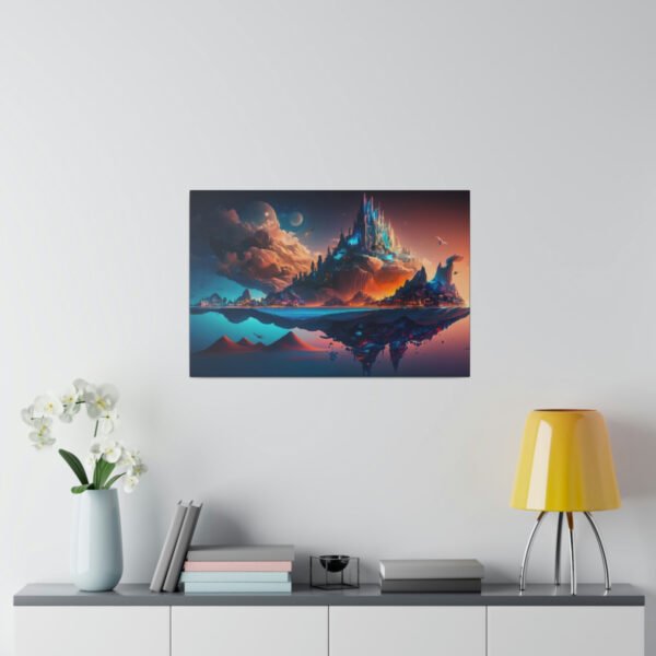 Floating Futuristic City on a Rock - Image 4