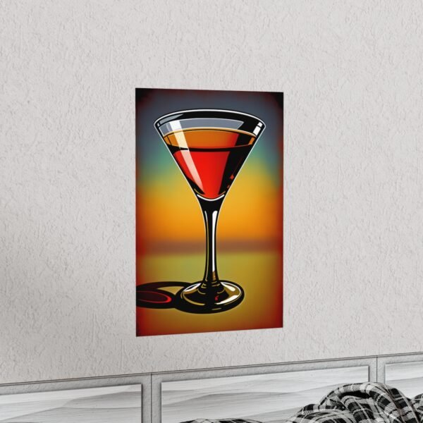 Vintage Martini Elegance - Unframed Poster - Image 14