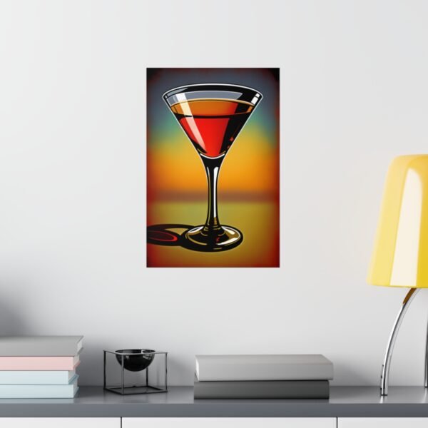 Vintage Martini Elegance - Unframed Poster - Image 16